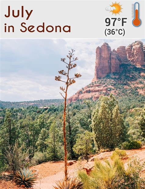 average temperature in sedona in july|sedona summer temperatures.